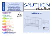 Sauthon Selection ALICE 2N111A Montageanleitung