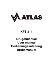 Atlas KFS 214 Bedienungsanleitung