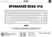 Epomaker EK68 VIA Kurzanleitung