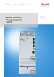 Bosch Rexroth IndraDrive HMV02 Betriebsanleitung