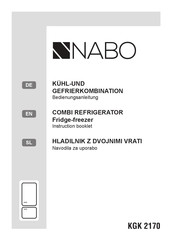 Nabo KGK 2170 Bedienungsanleitung