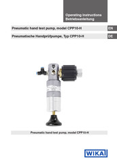 WIKA CPP10-H Betriebsanleitung