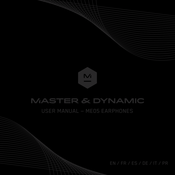 Master & Dynamic ME05 Bedienungsanleitung