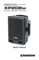 Samson EXPEDITION XP208w Benutzerhandbuch