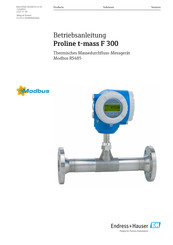 Endress+Hauser Proline Promass F 300 Betriebsanleitung