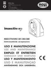 MO-EL INSECTIVORO 361 Gebrauch Und Wartung
