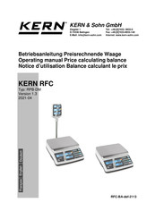 KERN RFC 30K3M Betriebsanleitung