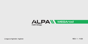 ALPA MEGArod Bedienungsanleitung