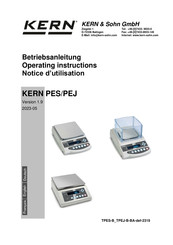 KERN PES 620-3M Betriebsanleitung