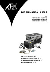 afx light LZR3000RGB-IP-FC Bedienungsanleitung