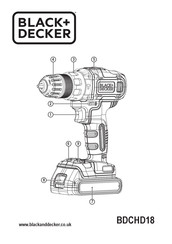 Black & Decker BDCHD18 Bersetzt Von Den Originalanweisungen