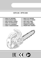 Oleo-Mac MTTH 2400 Betriebs- Und Wartungsanleitung