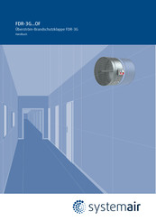 SystemAir FDR-3G BSD230T-OF Serie Handbuch