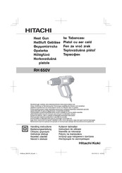Hitachi RH 650V Bedienungsanleitung