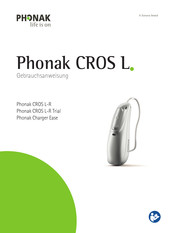 Phonak CROS L-R Gebrauchsanweisung