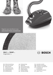 Bosch Ergomaxx'x BGL72294 Gebrauchsanleitung