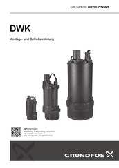 Grundfos DWK.O.6.50.22 Montage- Und Betriebsanleitung