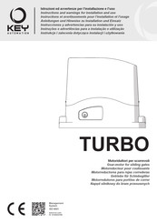 Key Automation TURBO Anleitungen Und Hinweise Zu Installation Und Einsatz