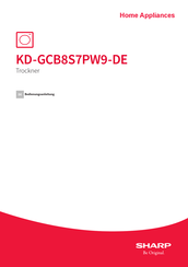 Sharp KD-GCB8S7PW9-DE Bedienungsanleitung