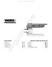 Worx Professional 706.1 Bedienungsanleitung