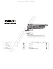 Worx Professional WU700 Bedienungsanleitung