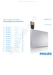 Philips Elite Edition FM04FD30B/00 Bedienungsanleitung