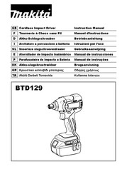 Makita BTD129 Betriebsanleitung