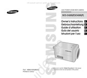 Samsung SCC-C4305P Gebrauchsanleitung