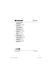 EINHELL BT-OS 150 Originalbetriebsanleitung