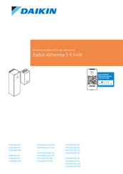 Daikin Altherma 3 R F+W EHVX08S18E6V Serie Referenzhandbuch Für Den Benutzer
