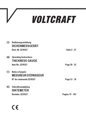 VOLTCRAFT SDM-2125 Bedienungsanleitung