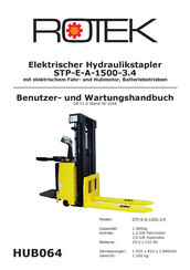 Rotek STP-E-A-1500-3.4 Benutzer- Und Wartungshandbuch