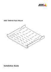 Axis TW8100 Installationsanleitung