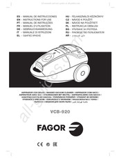 Fagor VCB-920 Gebrauchsanweisung
