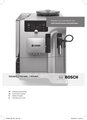 Bosch TES 807 Serie Gebrauchsanleitung
