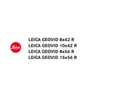 Leica GEOVID 10x42 R Bedienungsanleitung