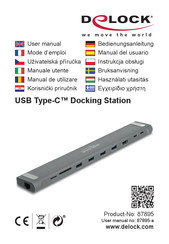 DeLOCK 87895 Bedienungsanleitung