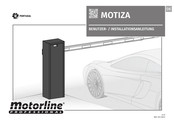 Motorline professional MOTIZA Benutzer Installationsanleitung