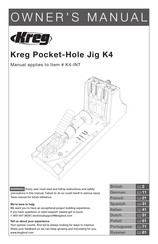 Kreg Pocket-Hole Jig K4 Benutzerhandbuch