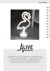 Alive 100008 Gebrauchsanweisung