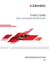 ZENEC Z-EACC-DAB2 Montageanleitung