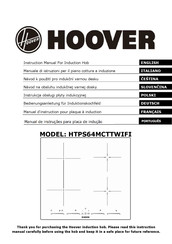 Hoover HTPS64MCTTWIFI Bedienungsanleitung