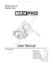 Max Pro MPMC1200/110 Bedienungsanleitung