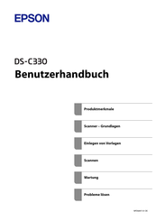 Epson DS-C330 Benutzerhandbuch