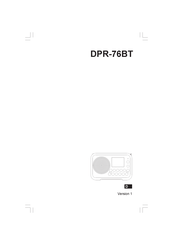 Sangean DPR-76BT Bedienungsanleitung