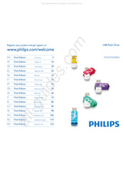 Philips Vivid Edition FMXXFD05B/00 Bedienungsanleitung