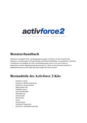 ActivBody Activforce 2 Benutzerhandbuch