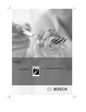Bosch HLN 443250 F Gebrauchsanleitung