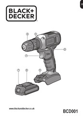 Black & Decker BCD001C2AFC Bersetzung Der Ursprünglichen Bedienungsanleitung