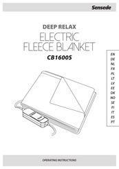 Sensede DEEP RELAX CB1600S Bedienungsanleitung